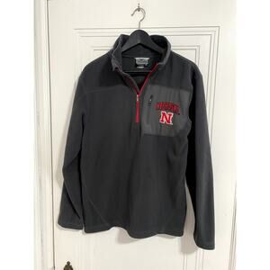Nebraska Cornhuskers Fleece 1/4-Zip Size Medium